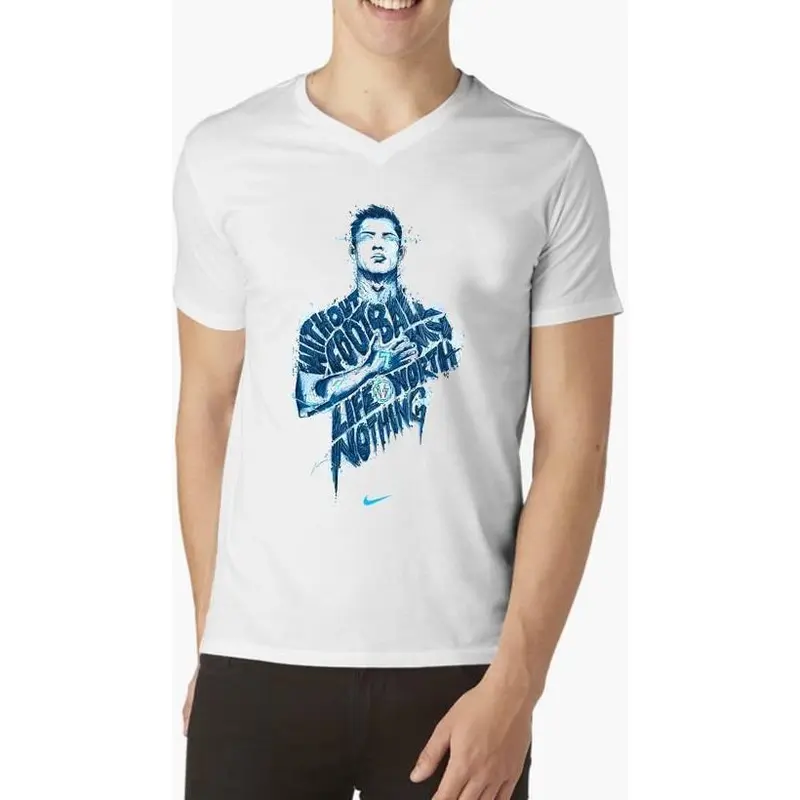 Nothing Without Football V-Neck T-shirt