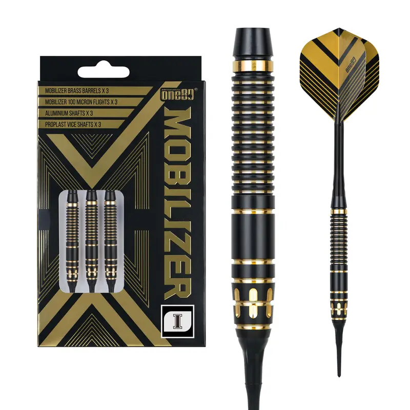 ONE80 Mobilizer 01 Brass Softdarts