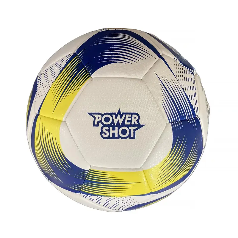 Pallone da calcio giallo e blu - misura 4