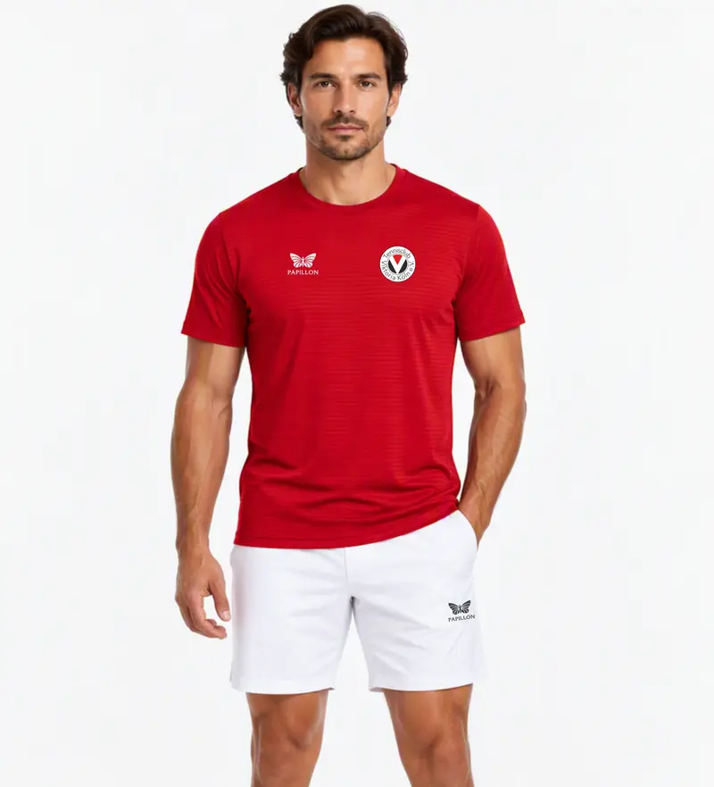 PAPILLON PREMIUM T-SHIRT HERREN, ROT