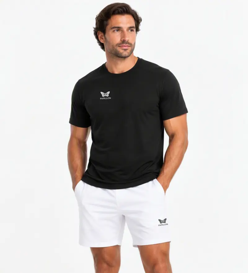 PAPILLON PREMIUM T-SHIRT HERREN, SCHWARZ