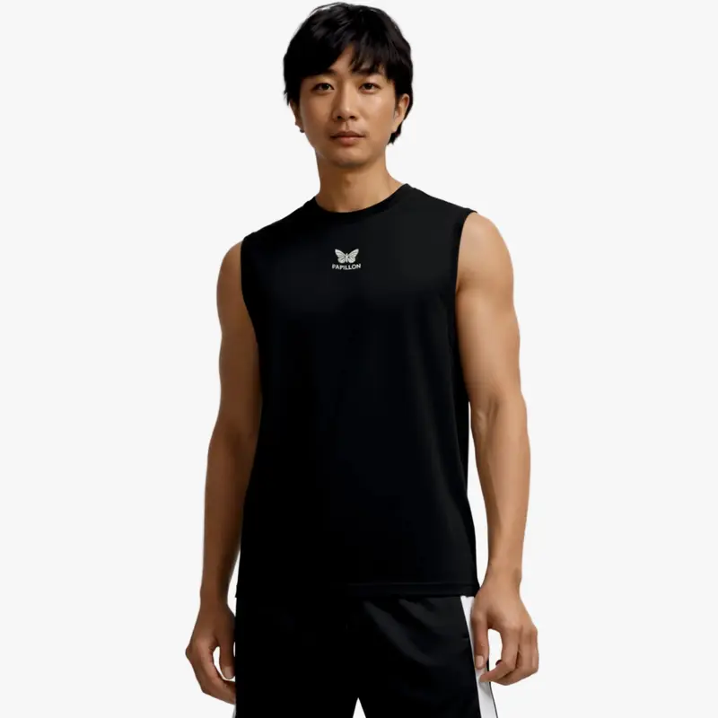 PAPILLON PREMIUM TANKTOP HERREN, SCHWARZ