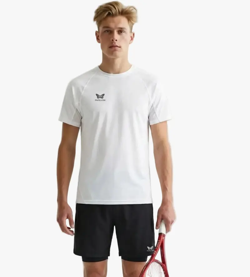 PAPILLON T-SHIRT HERREN, WEIß