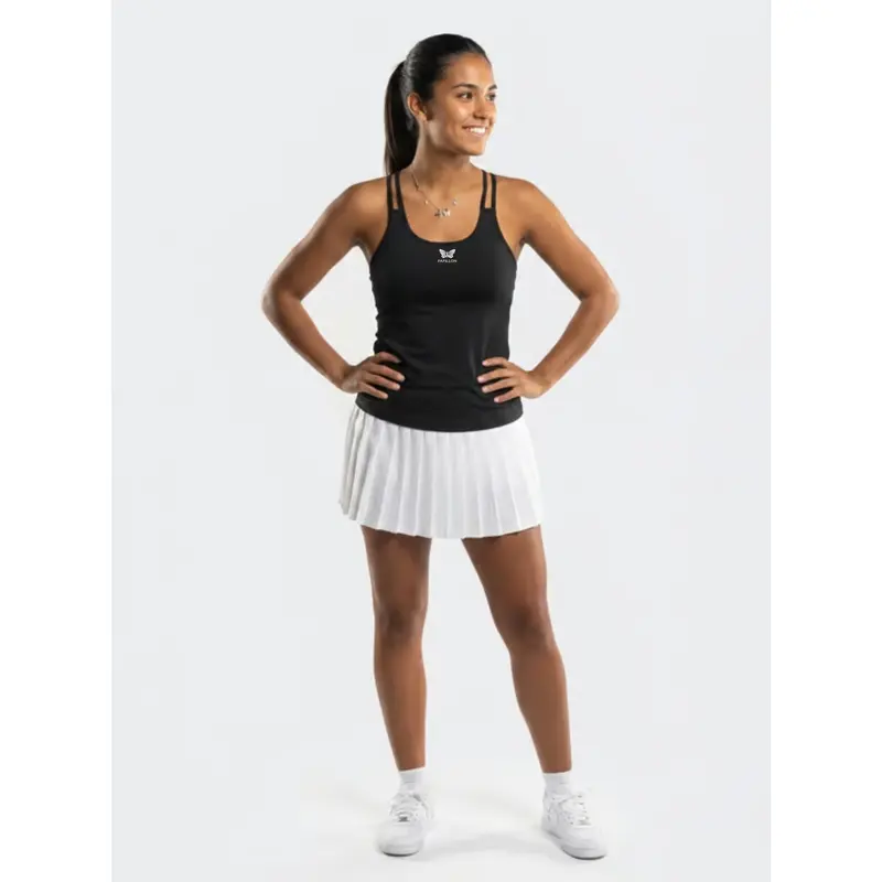 PAPILLON TANKTOP SPAGHETTI  DAMEN, SCHWARZ