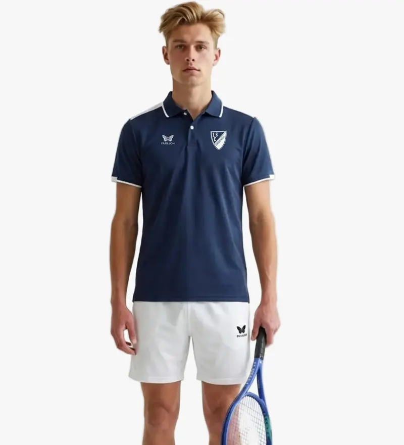 POLO HERREN, NAVY-WEIß