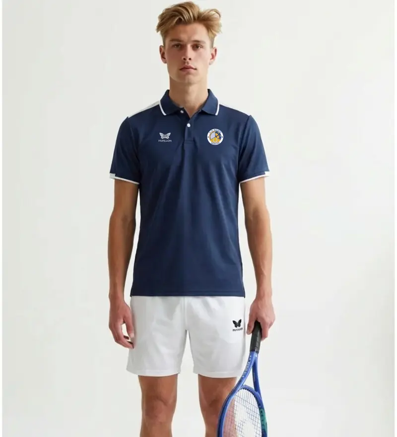 POLO HERREN, NAVY-WEIß