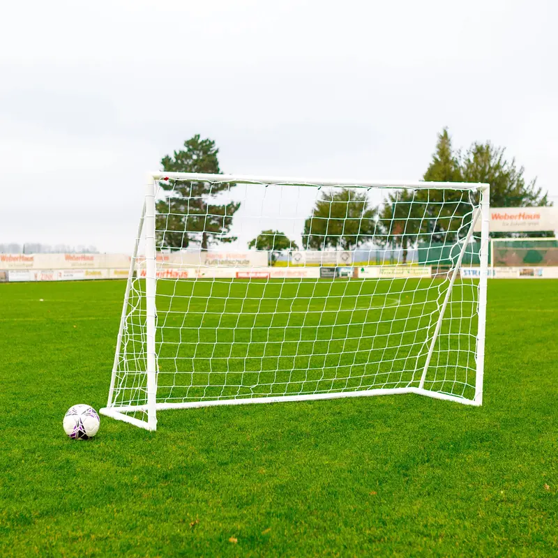 Porta da calcio - 2,4 x 1,5 m - PVC - Bianco