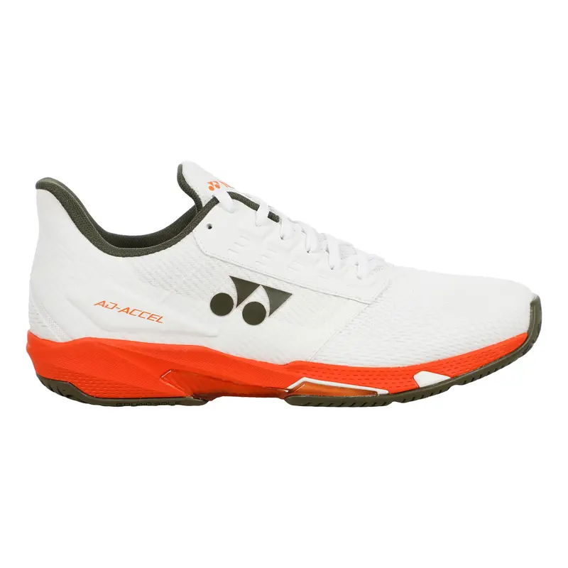 Power Cushion AD Accel Allcourtschuh Damen - weiß, orange