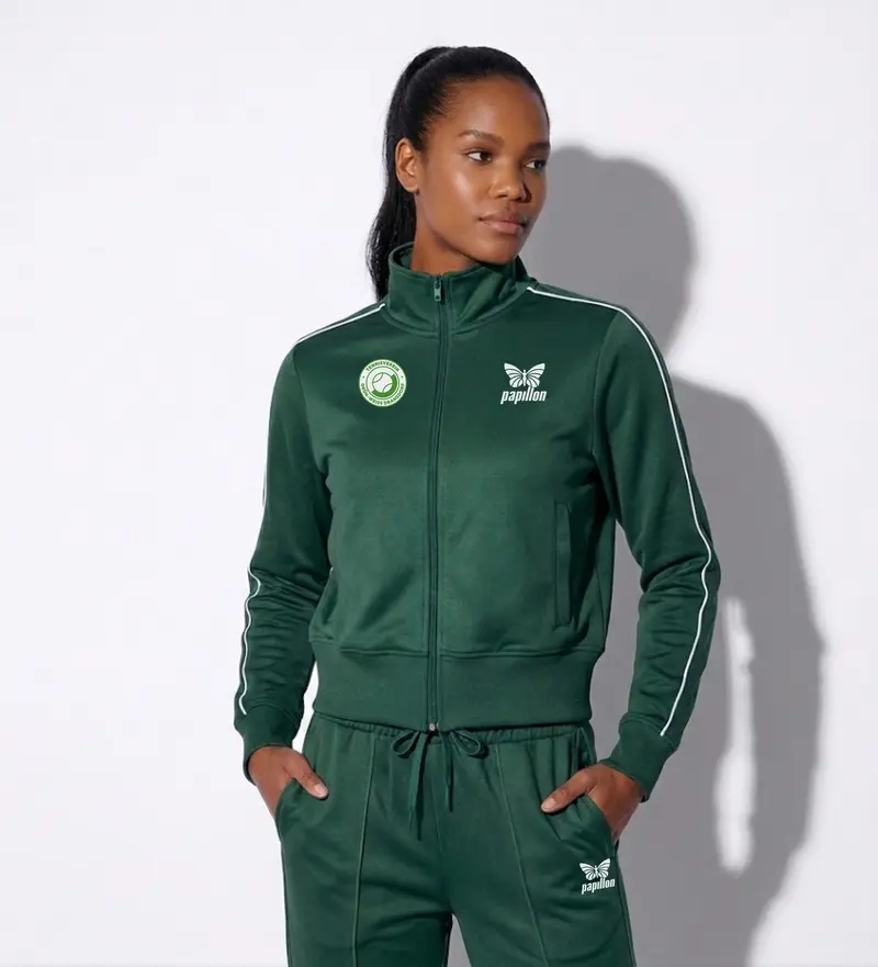 PREMIUM TRACKSUIT DAMEN, DUNKEL-GRÜN