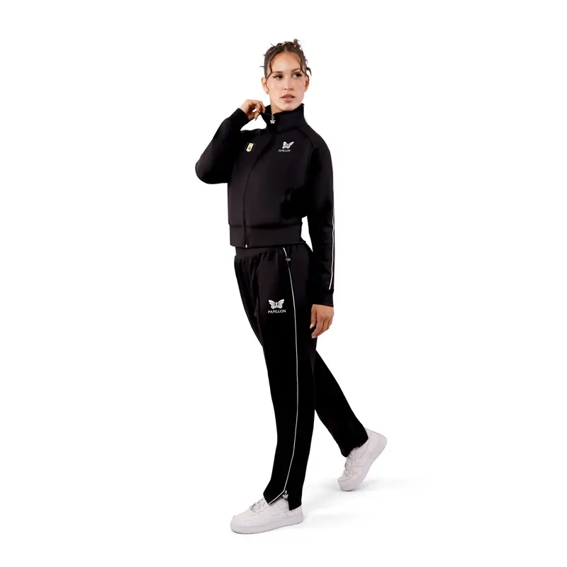 PREMIUM TRACKSUIT DAMEN, SCHWARZ