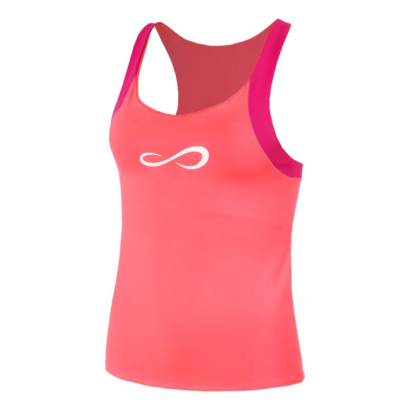 Race Tank-Top Damen-Koralle