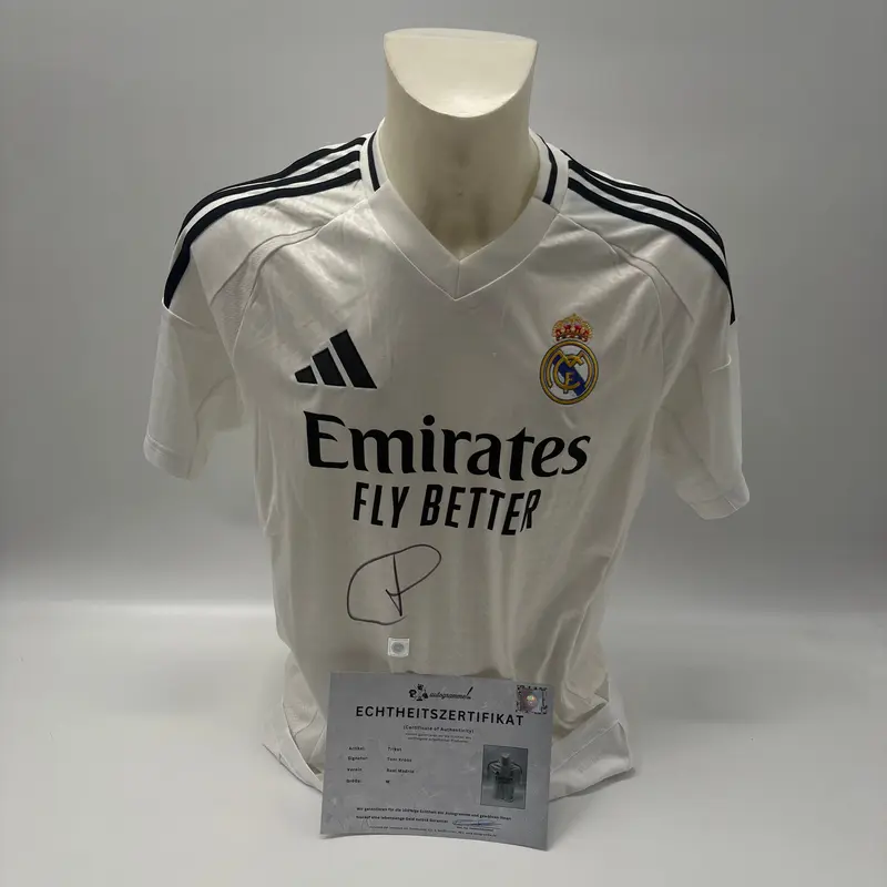 Real Madrid Trikot Toni Kroos signiert Autogramm Adidas COA M