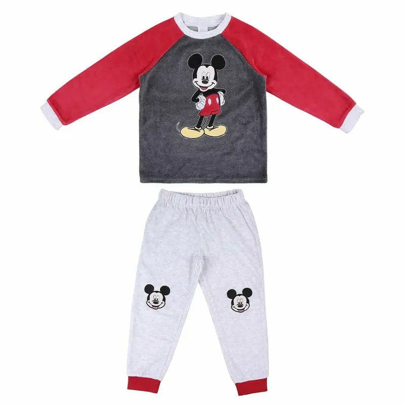 Schlafanzug Für Kinder Mickey Mouse Grau