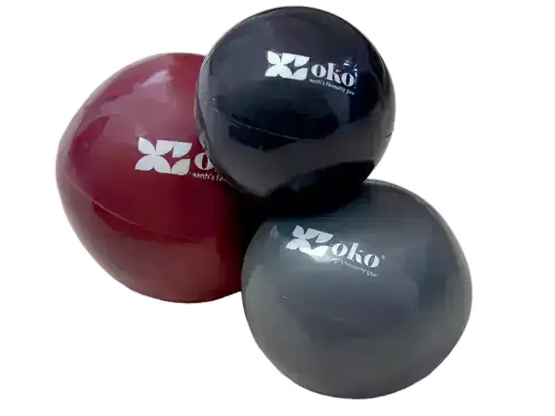 Set di 3 palline ponderate OKO in pvc