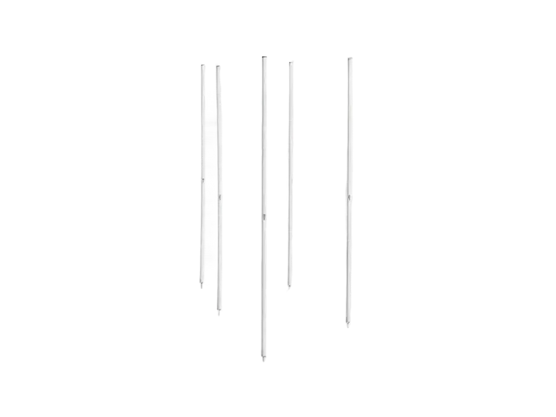 Set di 5 paletti per slalom