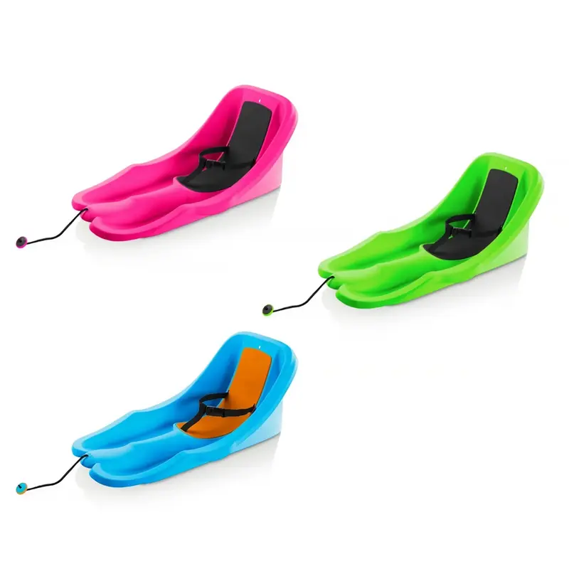 Slitta per bambini con cintura di sicurezza - Tempo Snow TGX-250 - Scelta di colori!