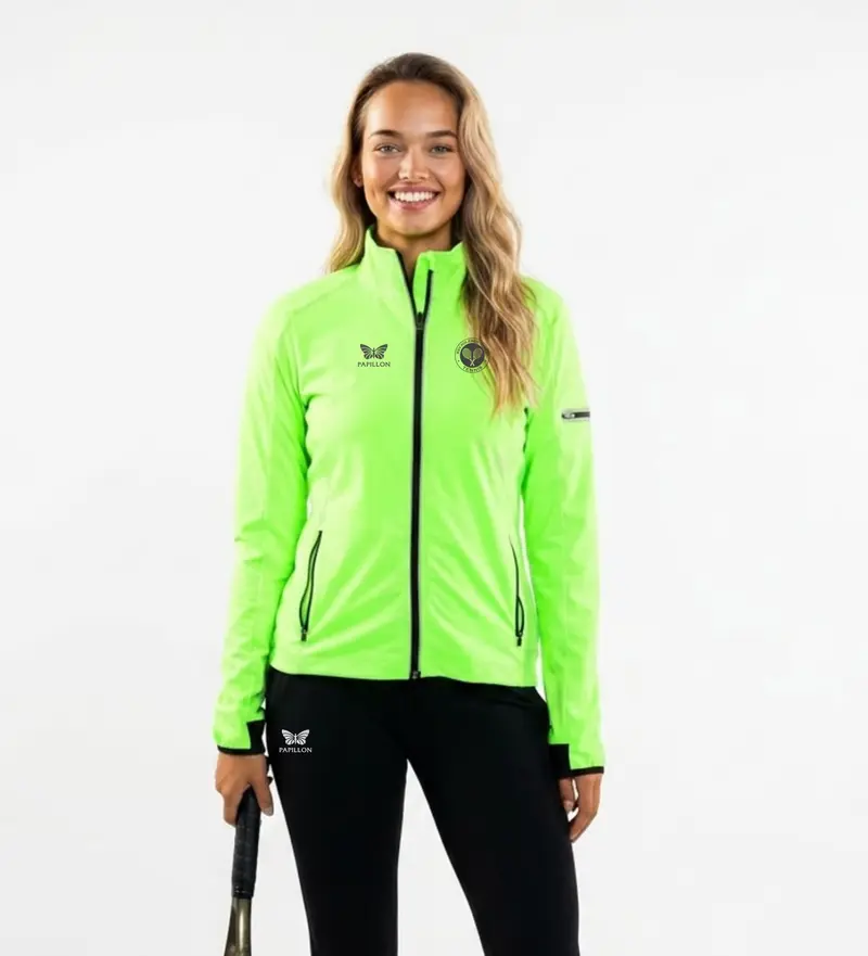 SOFTSHELL JACKE DAMEN, NEON-GRÜN