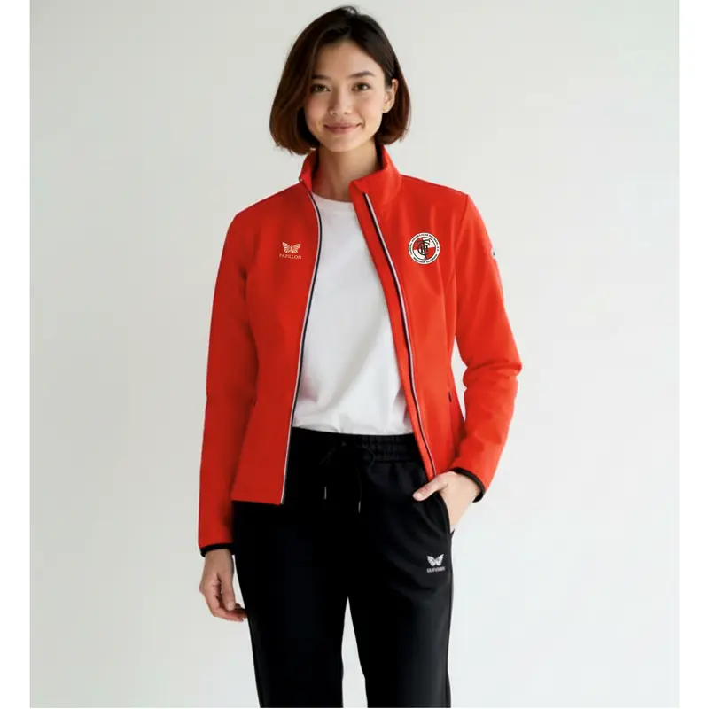 SOFTSHELL JACKE DAMEN, ROT