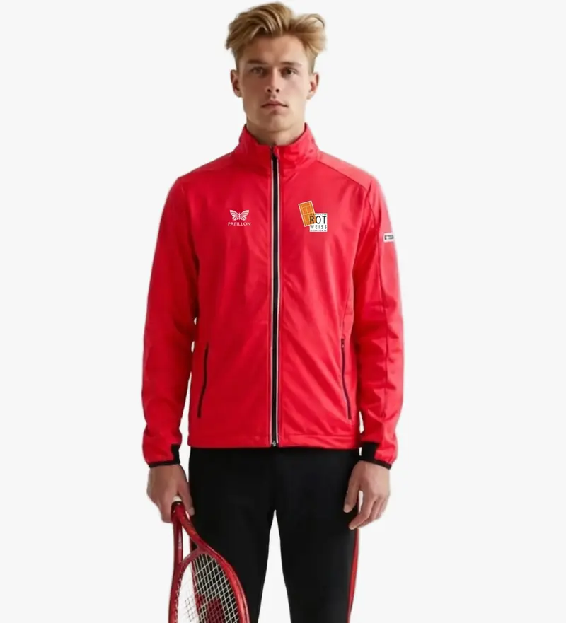SOFTSHELL JACKE HERREN, ROT