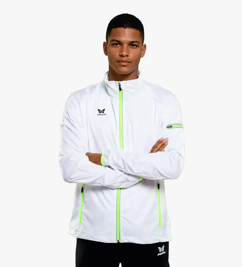 SOFTSHELL JACKE HERREN, WEIß (AUSLAUFARTIKEL)