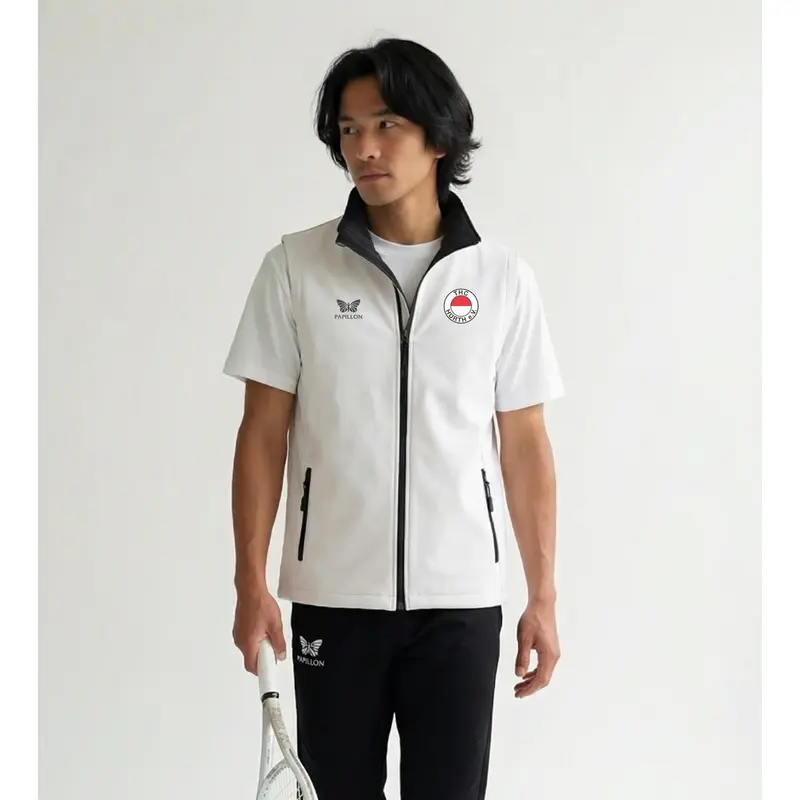 SOFTSHELL WESTE HERREN 2.0, WEIß