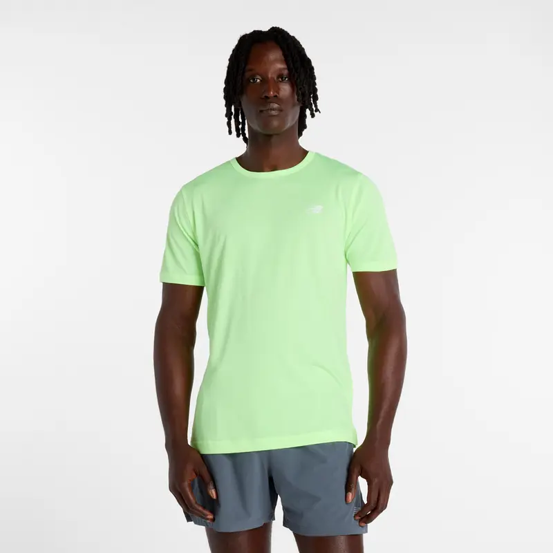 Sport Essentials Utility T-Shirt Herren-limette, weiß