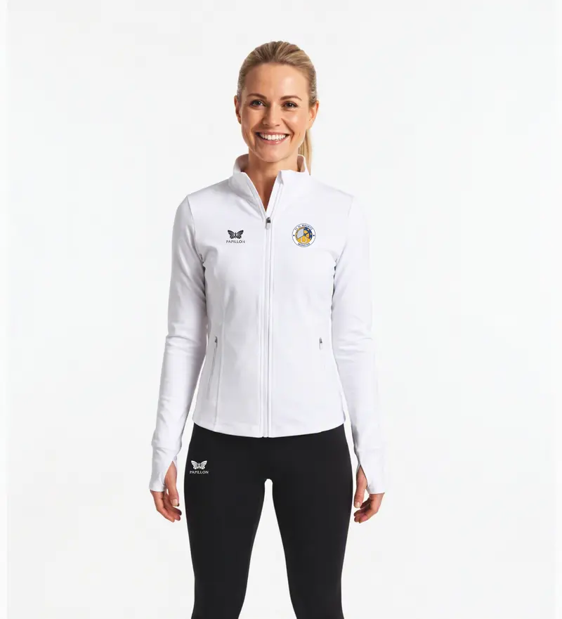 SPORTJACKE DAMEN, WEIß