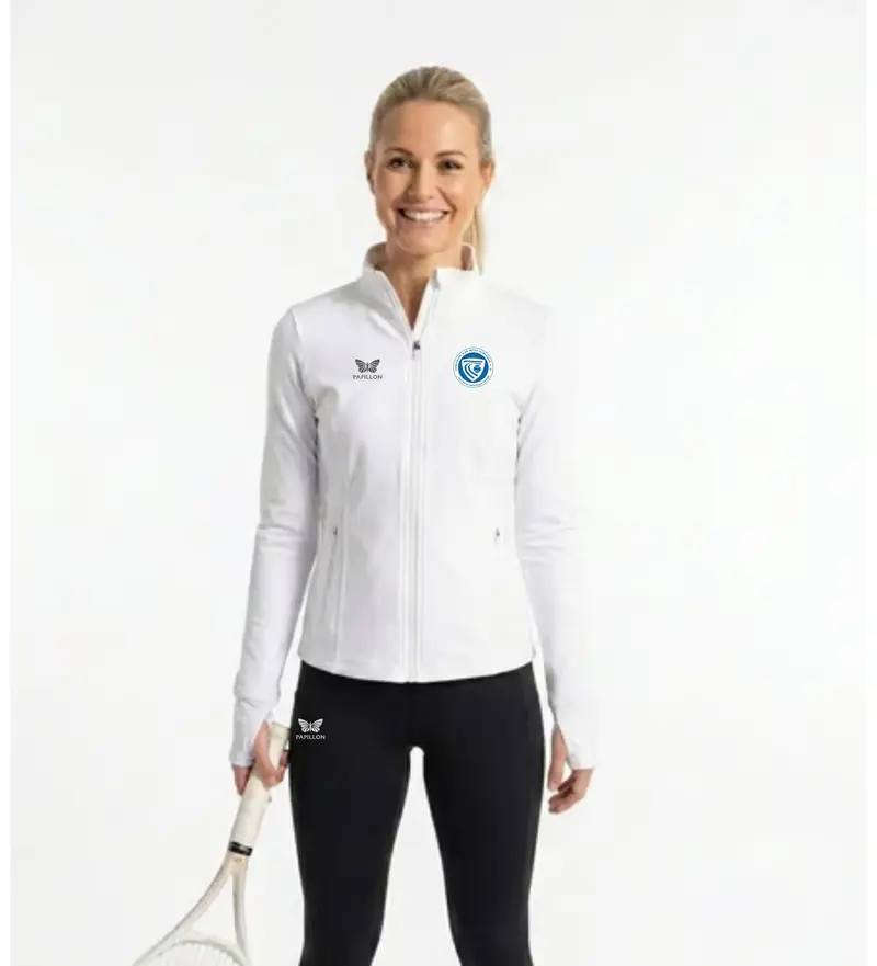 SPORTJACKE DAMEN, WEIß