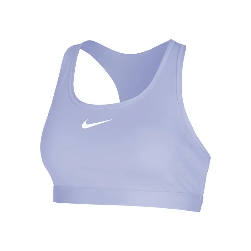 Swoosh Medium Support Sport-BH Damen-Lila
