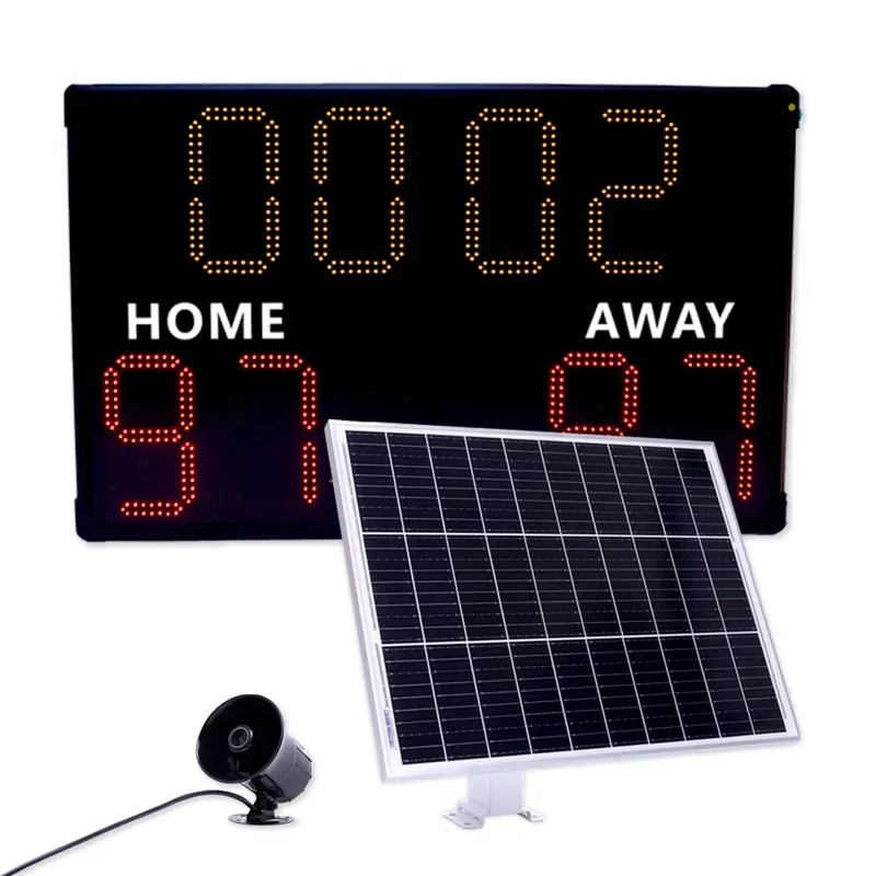 Tabellone segnapunti innovativo per il calcio da esterno – 110 cm x 70 cm x 7 cm