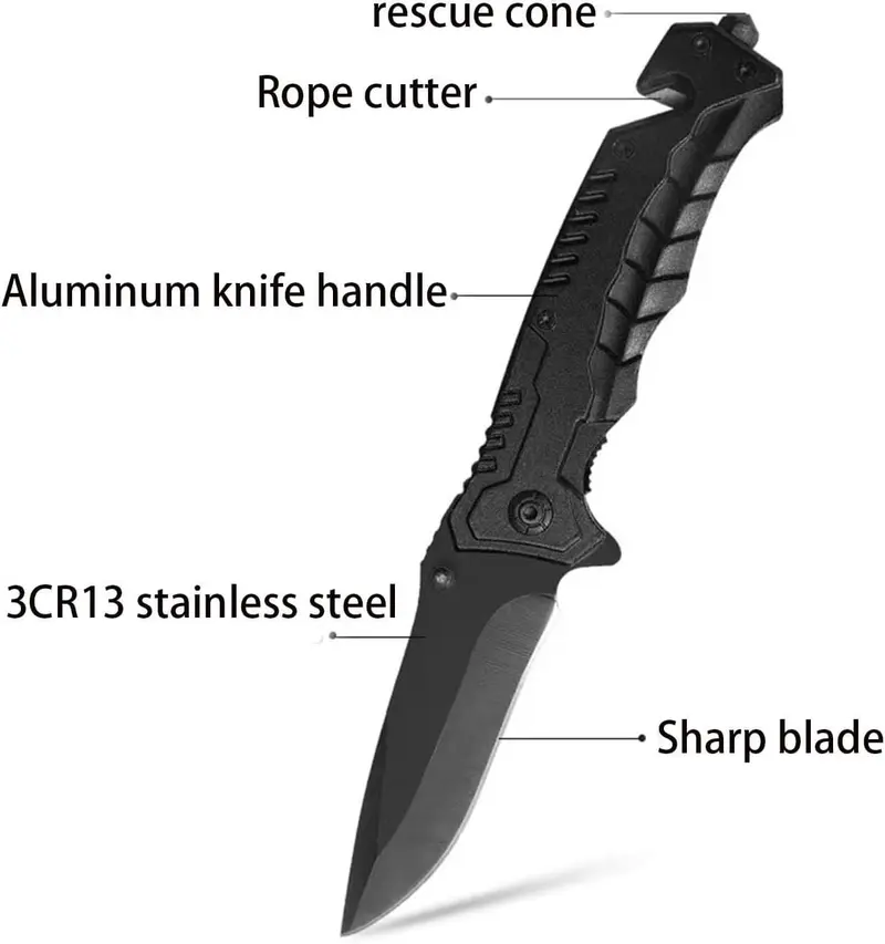 Tactical Folding Knife 10Pack Lock Knife 3.4 Inch EDC Outdoor Camping