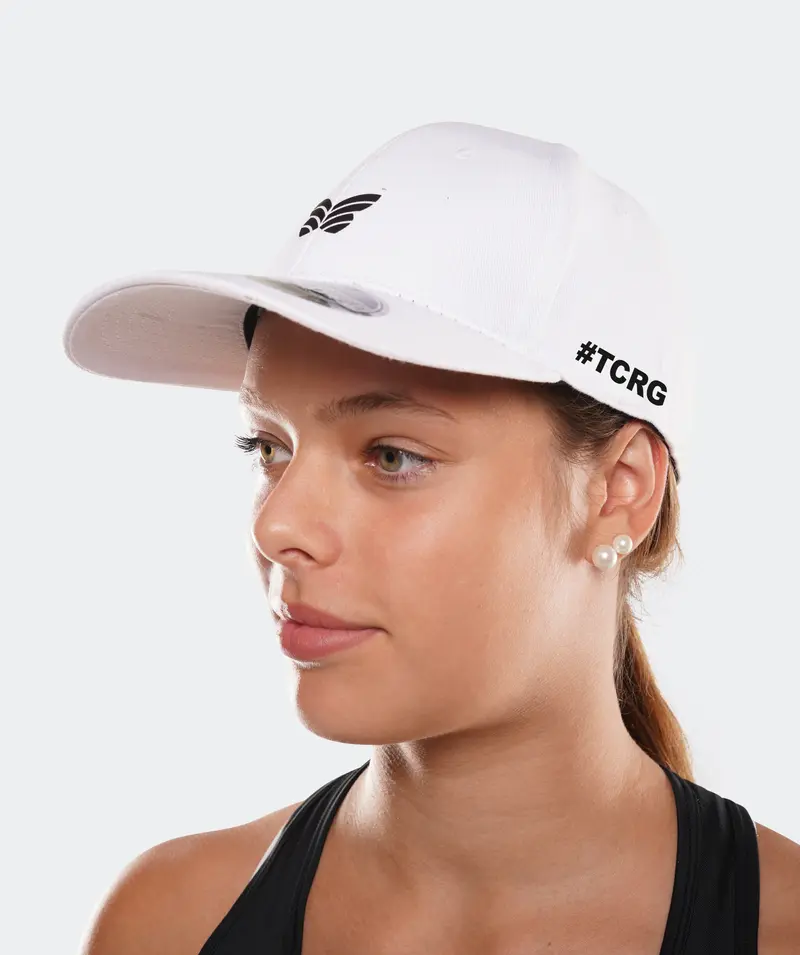 TENNIS CAP, WEIß