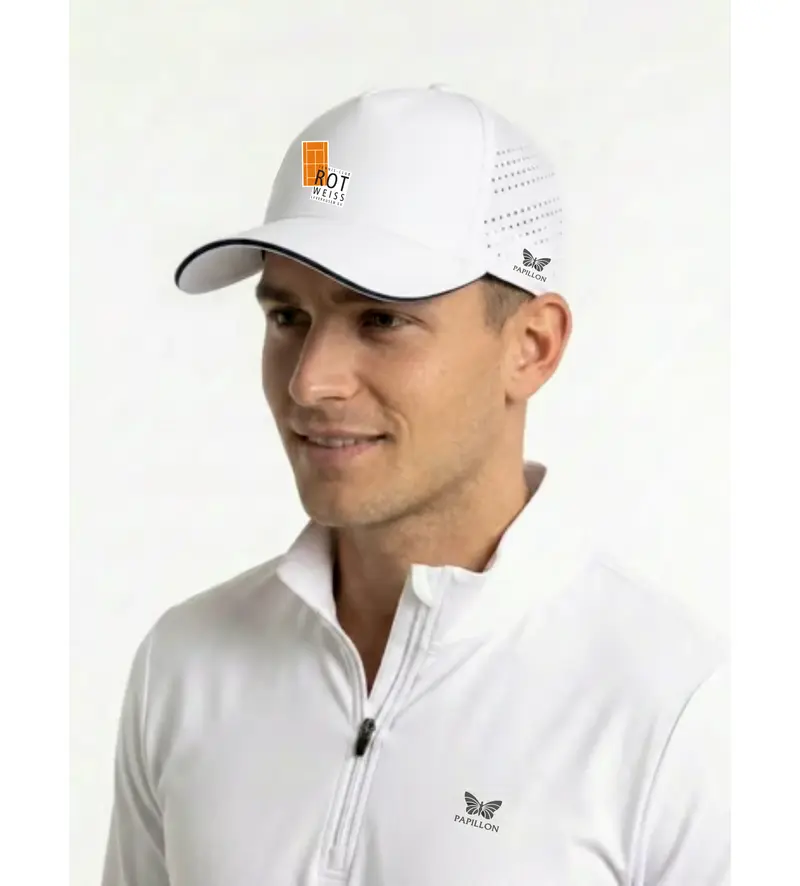 TENNIS CAP, WEIß