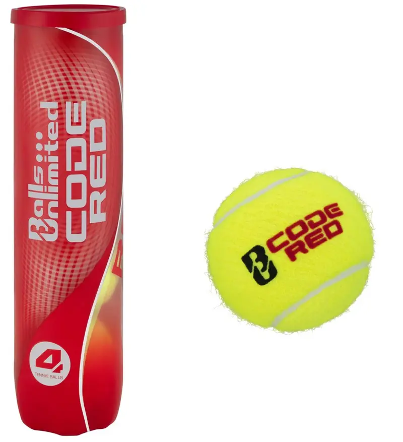 Tennisbälle Code Red 4er Dose