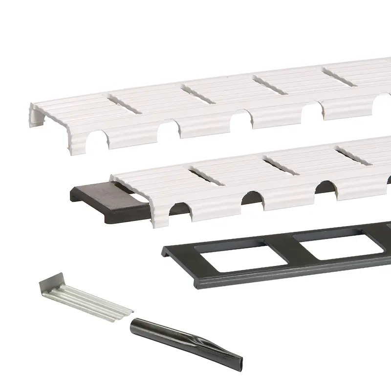 Tennislinien-Set SPEZIALA 1, weiß oder gelb, Linienbreite 40 mm