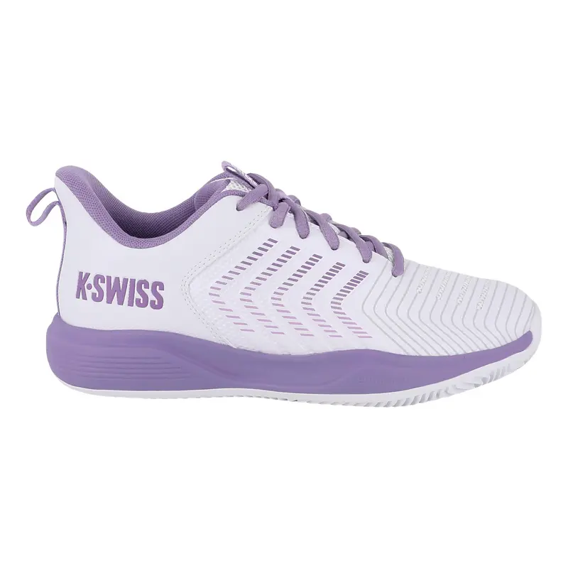 Ultrashot Light Sandplatzschuh Damen - weiß, lavendel