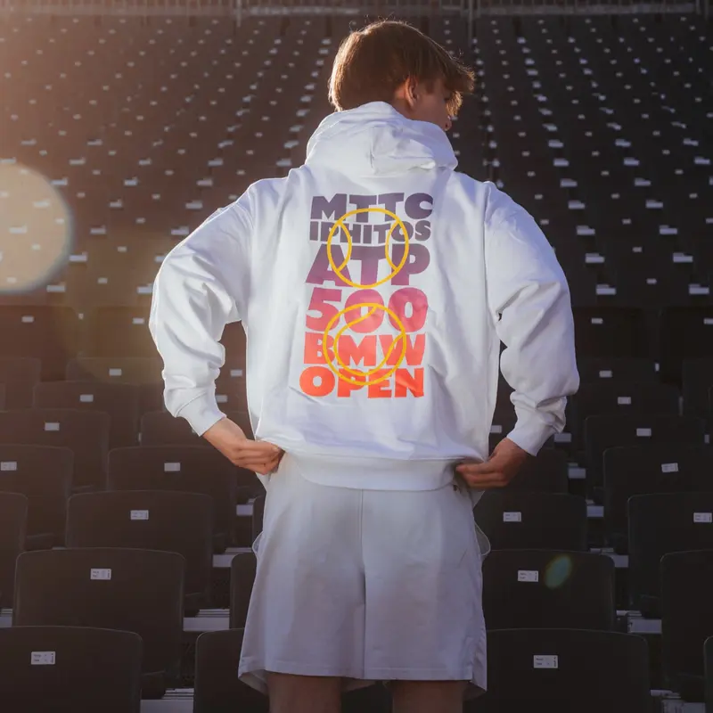 Unisex Highlight Hoodie Weiß
