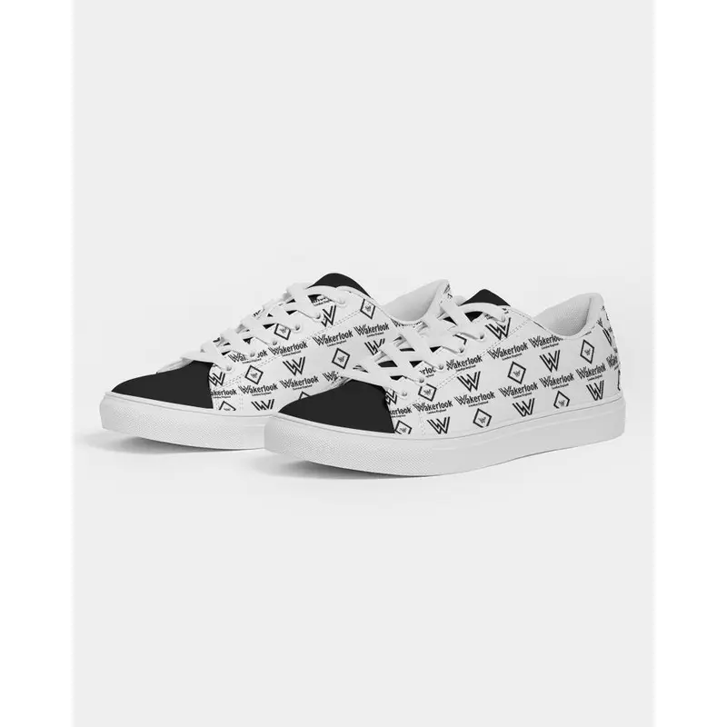 Wakerlook Men's Faux-Leather Sneaker