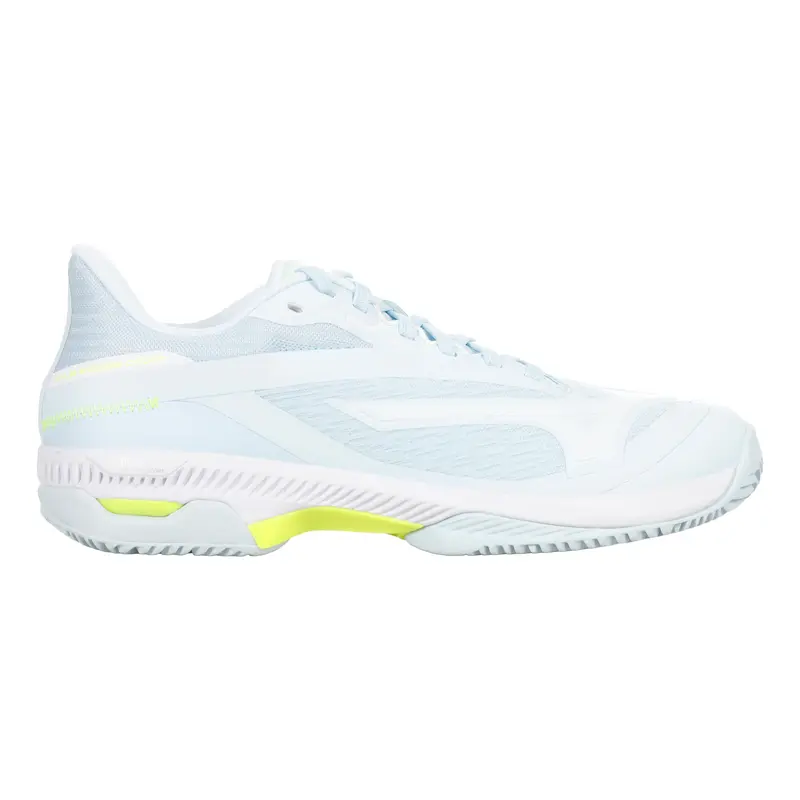 Wave Exceed Court Sandplatzschuh Damen - weiß, hellblau