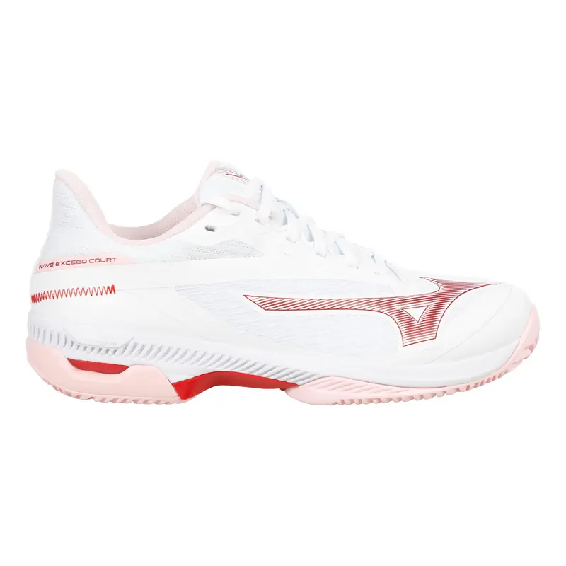 Wave Exceed Court Sandplatzschuh Herren-weiß, berry