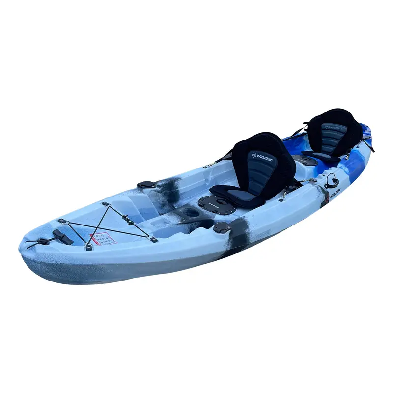 WIN.MAX 2 Personen Angelkajak Sit-on-Top-Kajak - Adler 3.7M