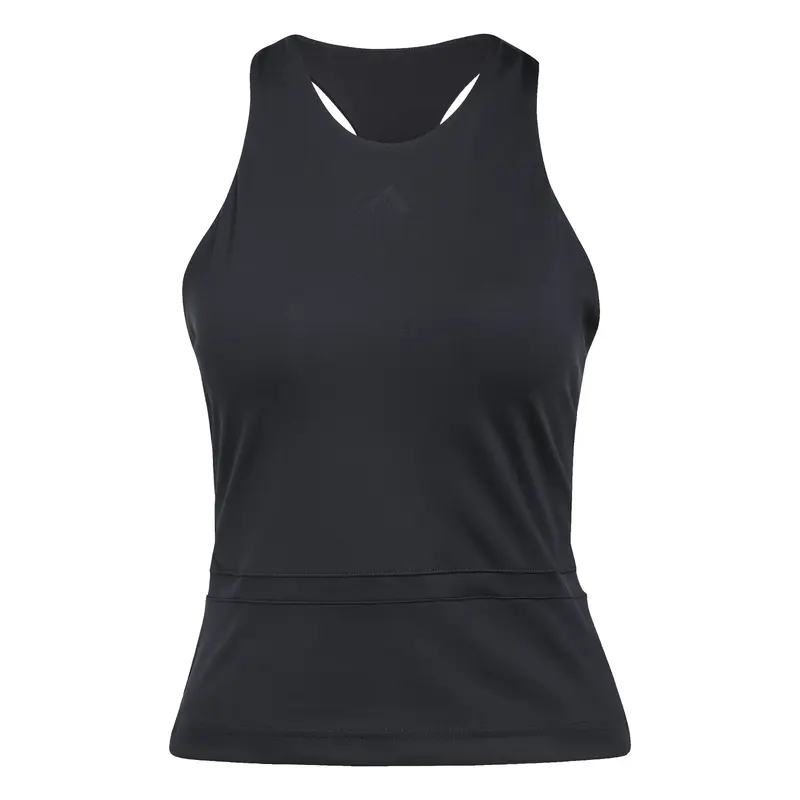 Y- Midi Tank-Top Damen - schwarz