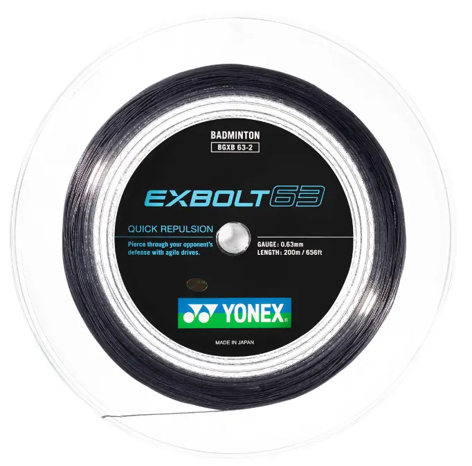 YONEX Exbolt 63 -schwarz- 200m
